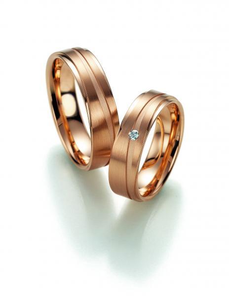 Trauringe Rosegold von Fischer 06 07117/060
